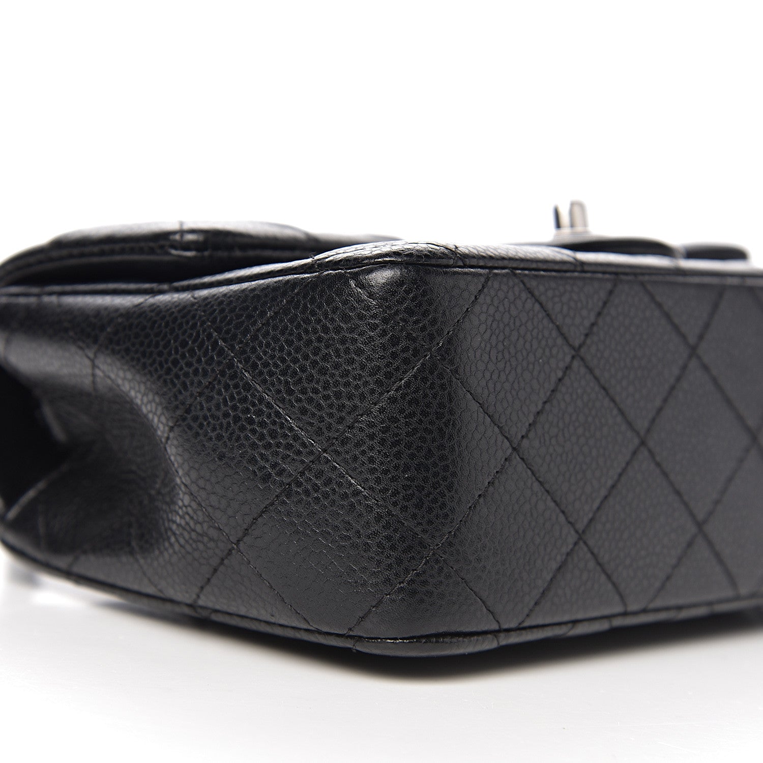 Chanel Caviar Quilted Mini Rectangular Flap Black 7 of 10