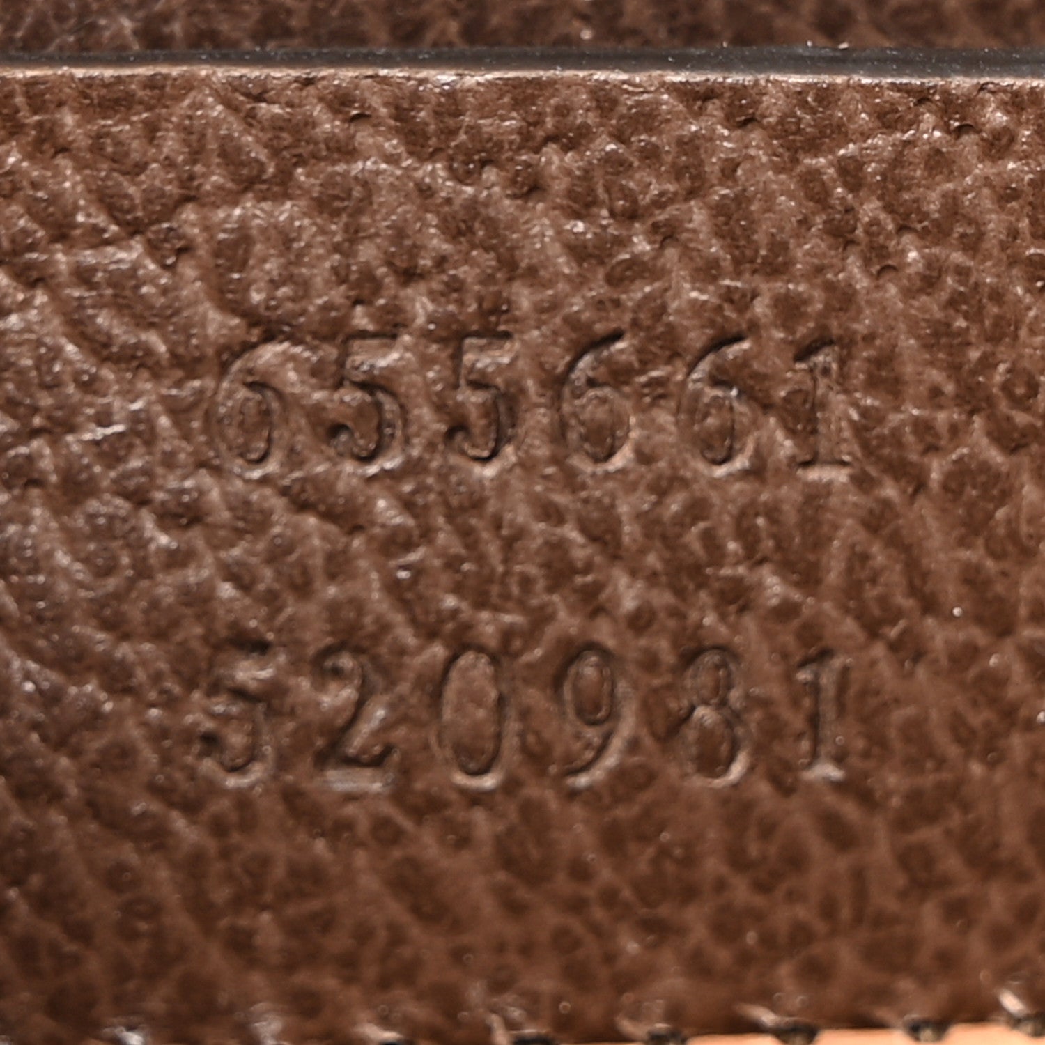Gucci Monogram Jumbo GG Textured Dollar Calfskin Mini Diana Tote Bag Camel Ebony New Acero 7 of 14