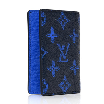 Louis Vuitton Vintage Monogram Everyday LV Pocket Organizer Blue 2 of 4