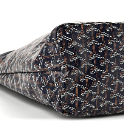 Goyard Goyardine Boheme Hobo Navy Blue 16 of 19