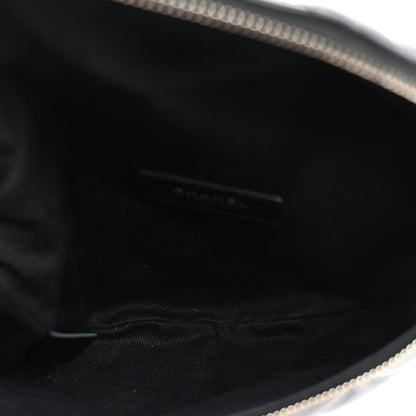 Chanel Calfskin Quilted Uniform Waist Belt Bag Black 4 of 13