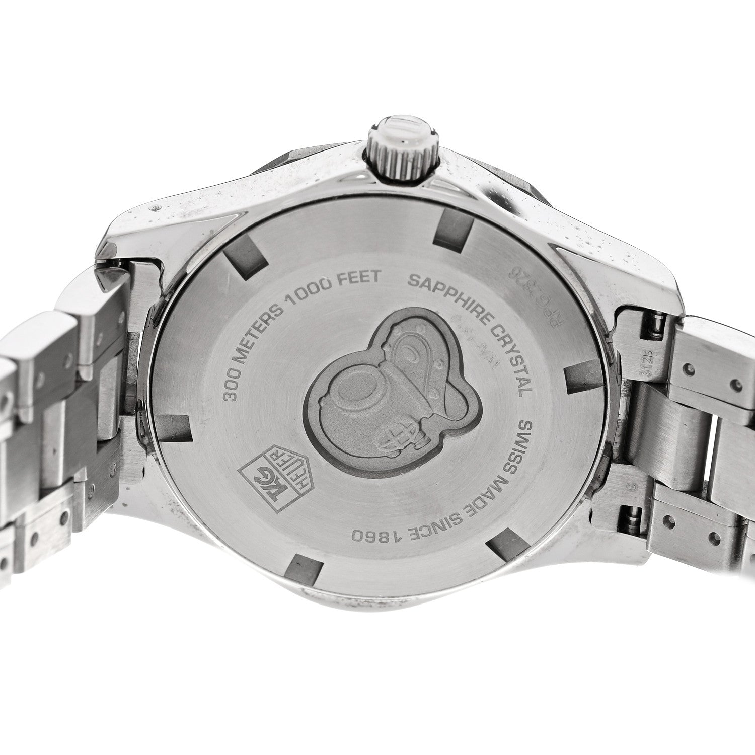 Tag Heuer Stainless Steel 32mm Aquaracer Lady Quartz Watch Black WAF1310 4 of 4