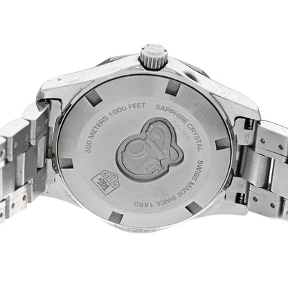 Tag Heuer Stainless Steel 32mm Aquaracer Lady Quartz Watch Black WAF1310 4 of 4