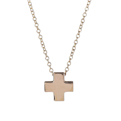 Tiffany 18K Yellow Gold Cruciform Cross Pendant Necklace 4 of 6