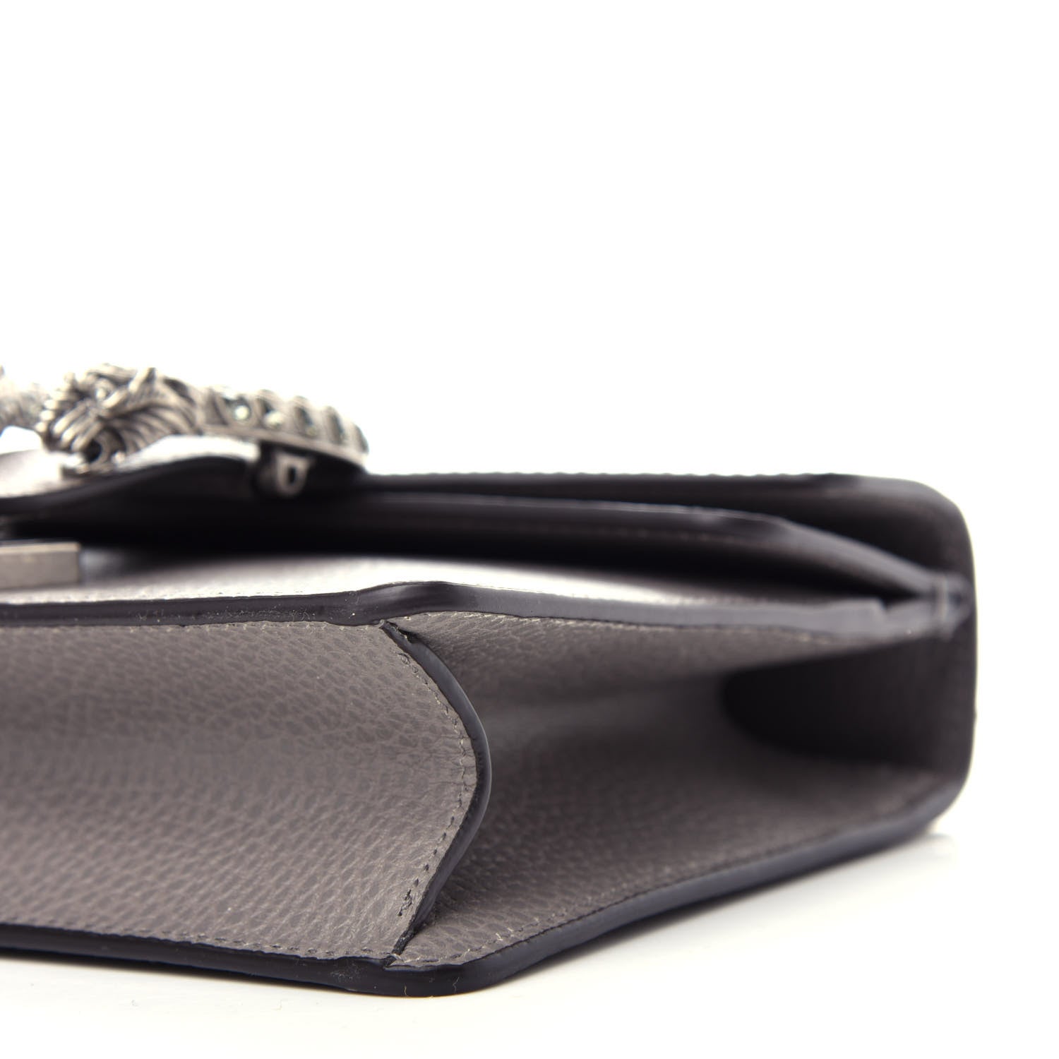 Gucci Calfskin Mini Dionysus Shoulder Bag Dusty Grey 9 of 10