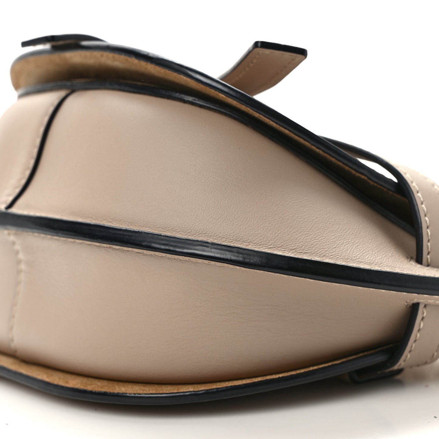 Calfskin Jacquard Mini Gate Dual Bag Sand