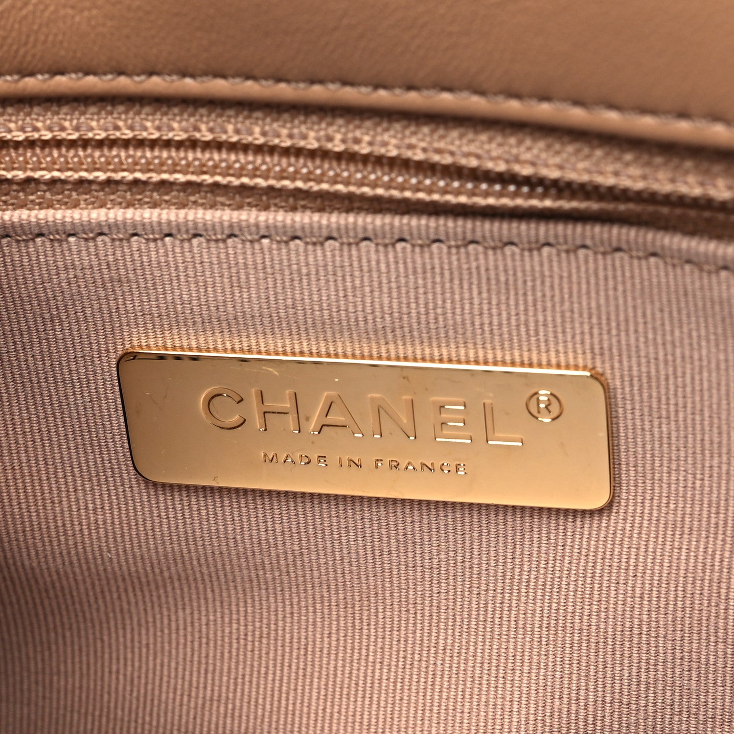 Chanel Lambskin Quilted Medium Chanel 19 Flap Brown 6 of 11