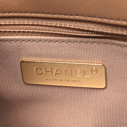 Chanel Lambskin Quilted Medium Chanel 19 Flap Brown 6 of 11