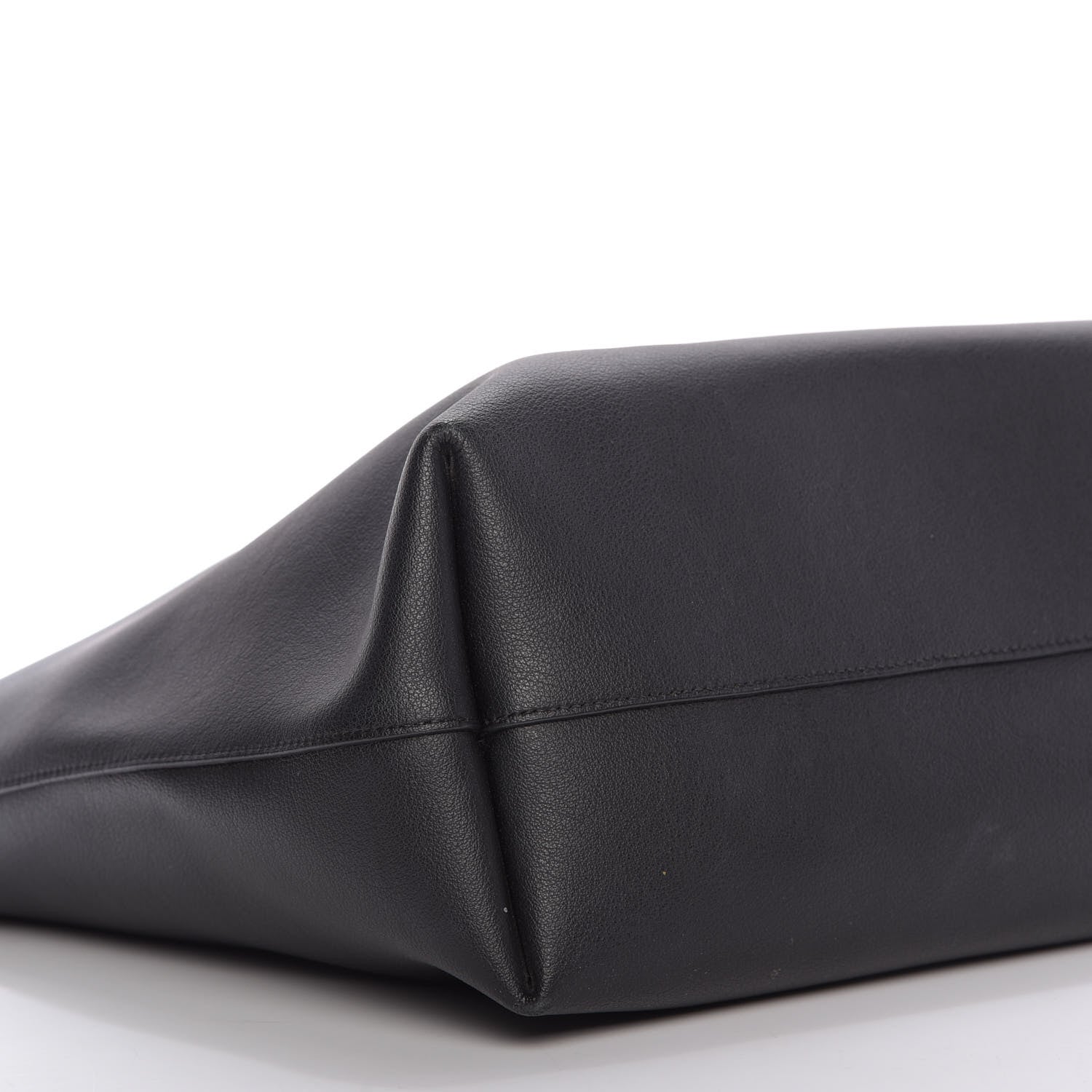 Saint Laurent Calfskin Large Shopping Tote Black 6 of 12