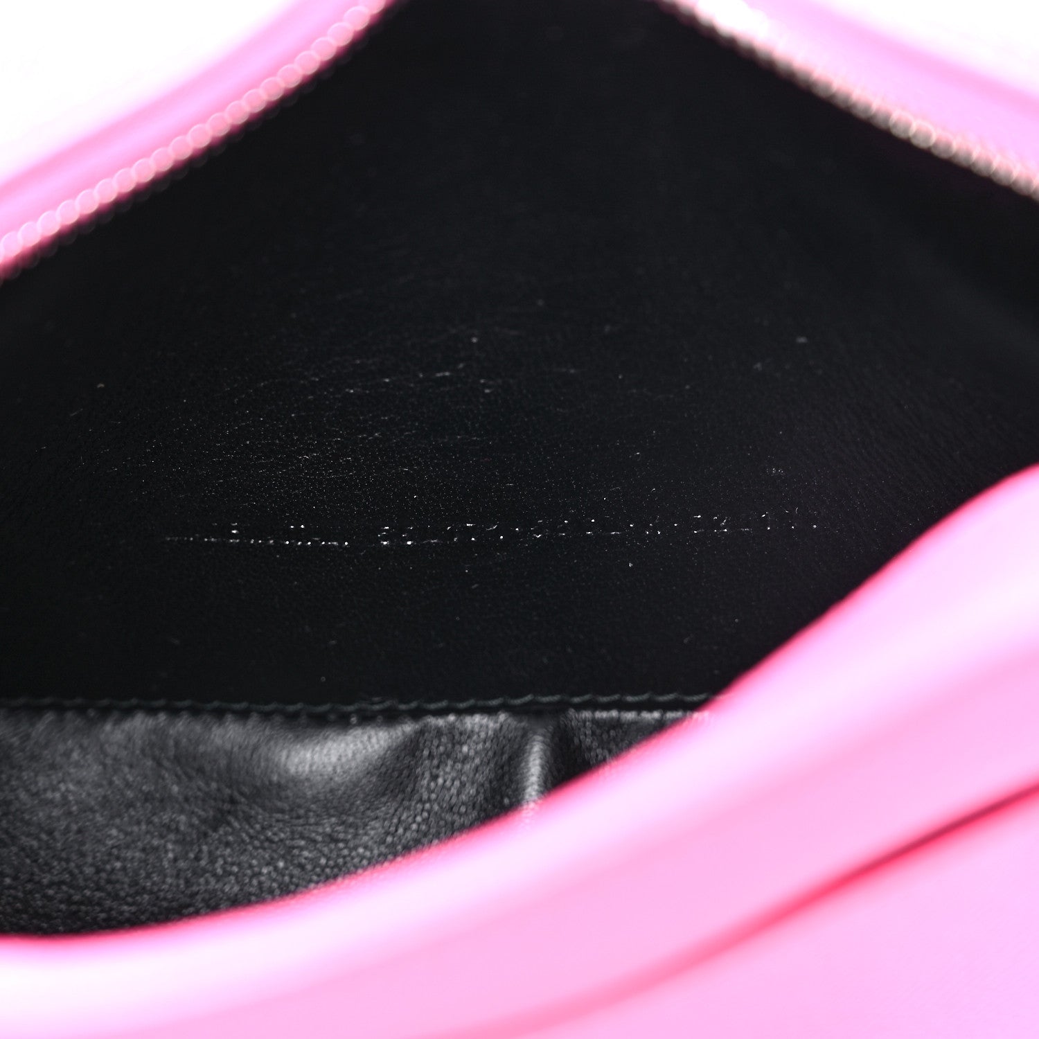Balenciaga Grained Calfskin Logo XS Ville Camera Bag Acid Pink Black 7 of 9