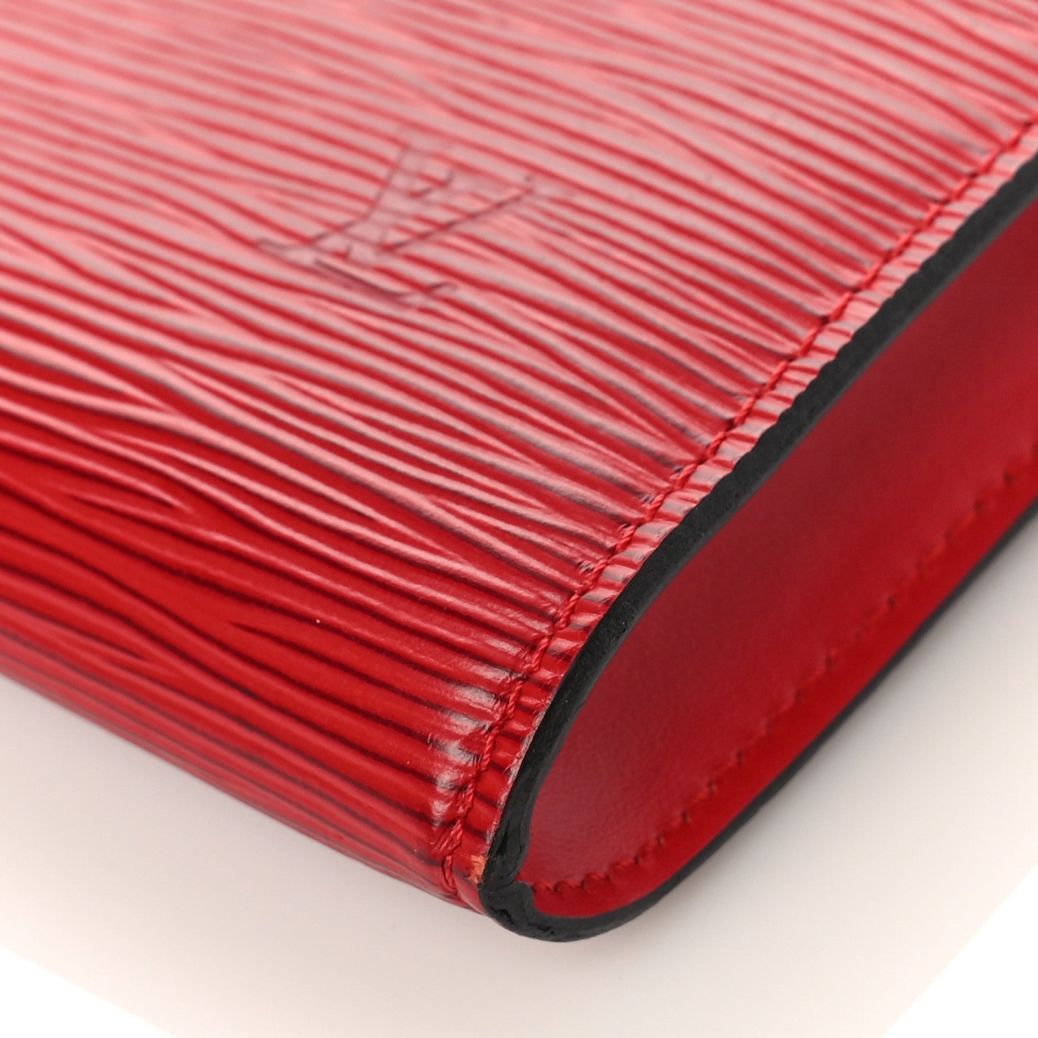 Louis Vuitton Epi Pochette Accessories 24 Castillan Red 9 of 9