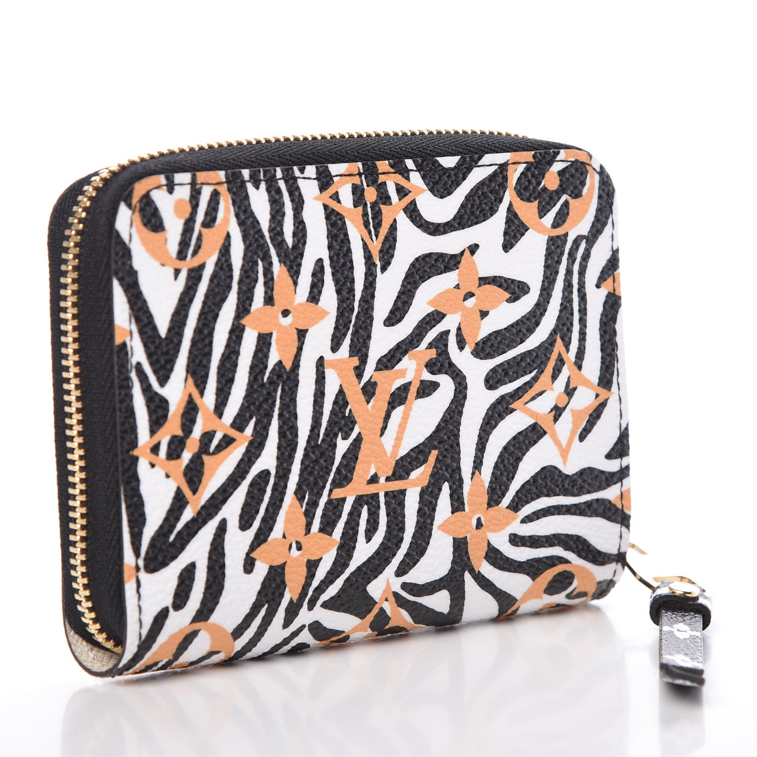 Louis Vuitton Monogram Giant Jungle Zippy Coin Purse Ivory 3 of 7