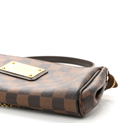 Louis Vuitton Damier Ebene Eva Clutch 10 of 11