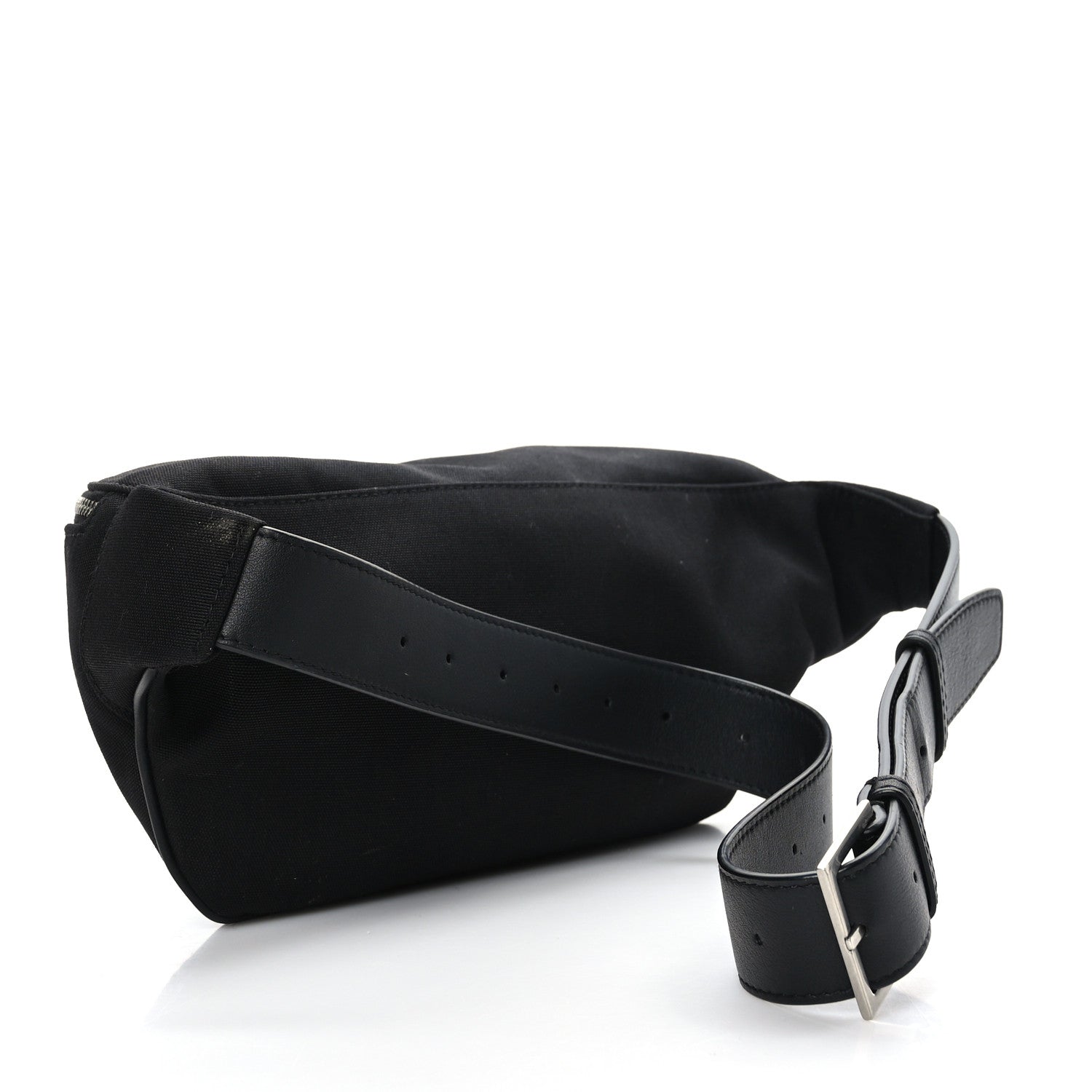 Saint Laurent Canvas Monogram Belt Bag Black 3 of 9