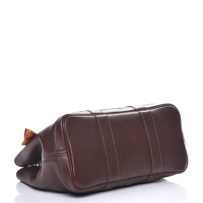 Hermes Swift Bolduc Twilly Garden Party TPM Chocolate 4 of 9
