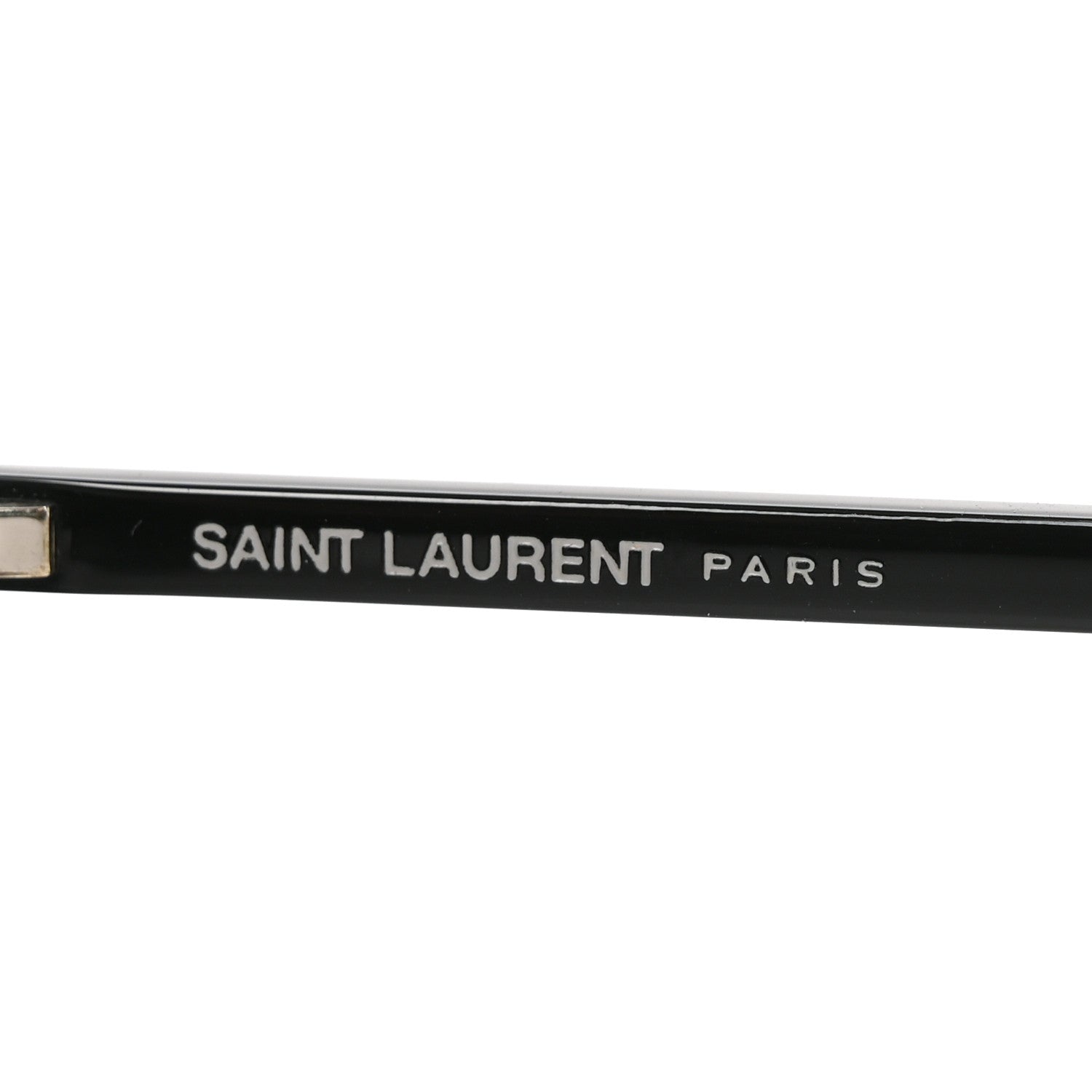 Saint Laurent Acetate Aviator Sunglasses SL 667 Black 5 of 7