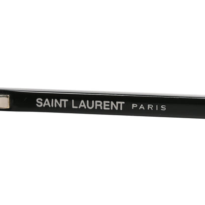 Saint Laurent Acetate Aviator Sunglasses SL 667 Black 5 of 7