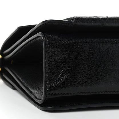 Givenchy Goatskin Quilted Small GV3 Shoulder Bag Black 7 of 9