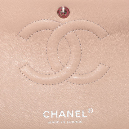 Chanel Patent Quilted Medium Double Flap Light Pink 6 of 8