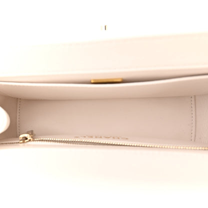 Chanel Caviar Quilted Medium Business Affinity Flap White 5 of 10