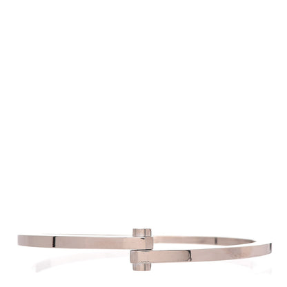 Cartier 18K White Gold Menotte Bracelet 60 5 of 8