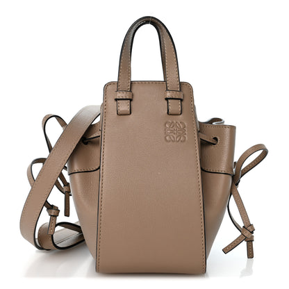 Loewe Calfskin Mini Hammock Shoulder Bag Light Oat 1 of 10