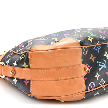Louis Vuitton Monogram Multicolor Greta Black 9 of 10
