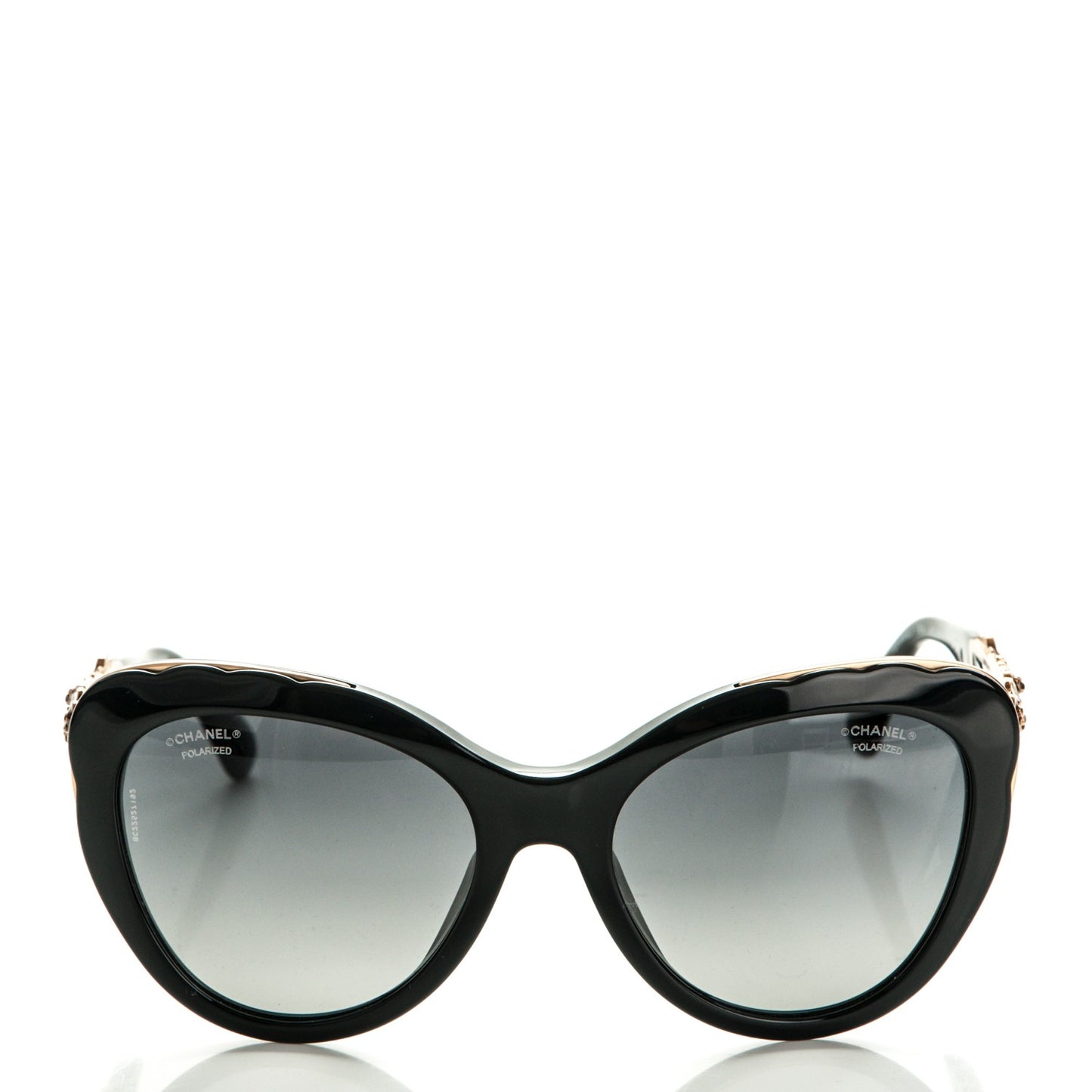Bijou Cat Eye Sunglasses 5354 Black