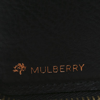 Mulberry Small Classic Grain Darwin Zip Around Wallet Black 6 of 7