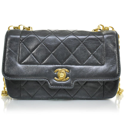 Chanel Lambskin Mini Flap Navy GHW 1 of 11