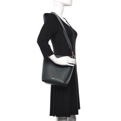 Celine Soft Grained Calfskin Small Sangle Bucket Bag Amazone 2 of 14