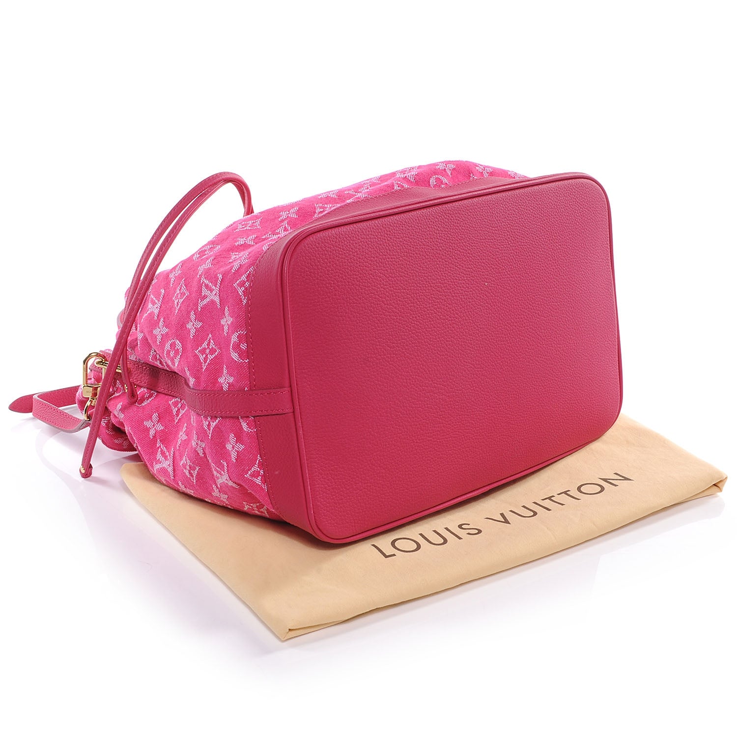 Louis Vuitton Denim Noefull MM Rose Indien 4 of 7