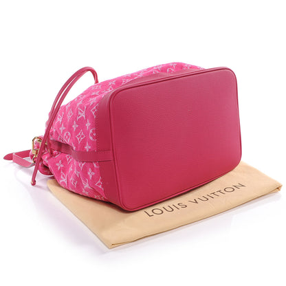Louis Vuitton Denim Noefull MM Rose Indien 4 of 7