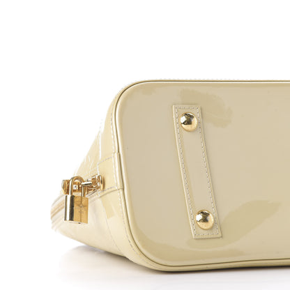 Louis Vuitton Vernis Alma PM Blanc Corail 7 of 10