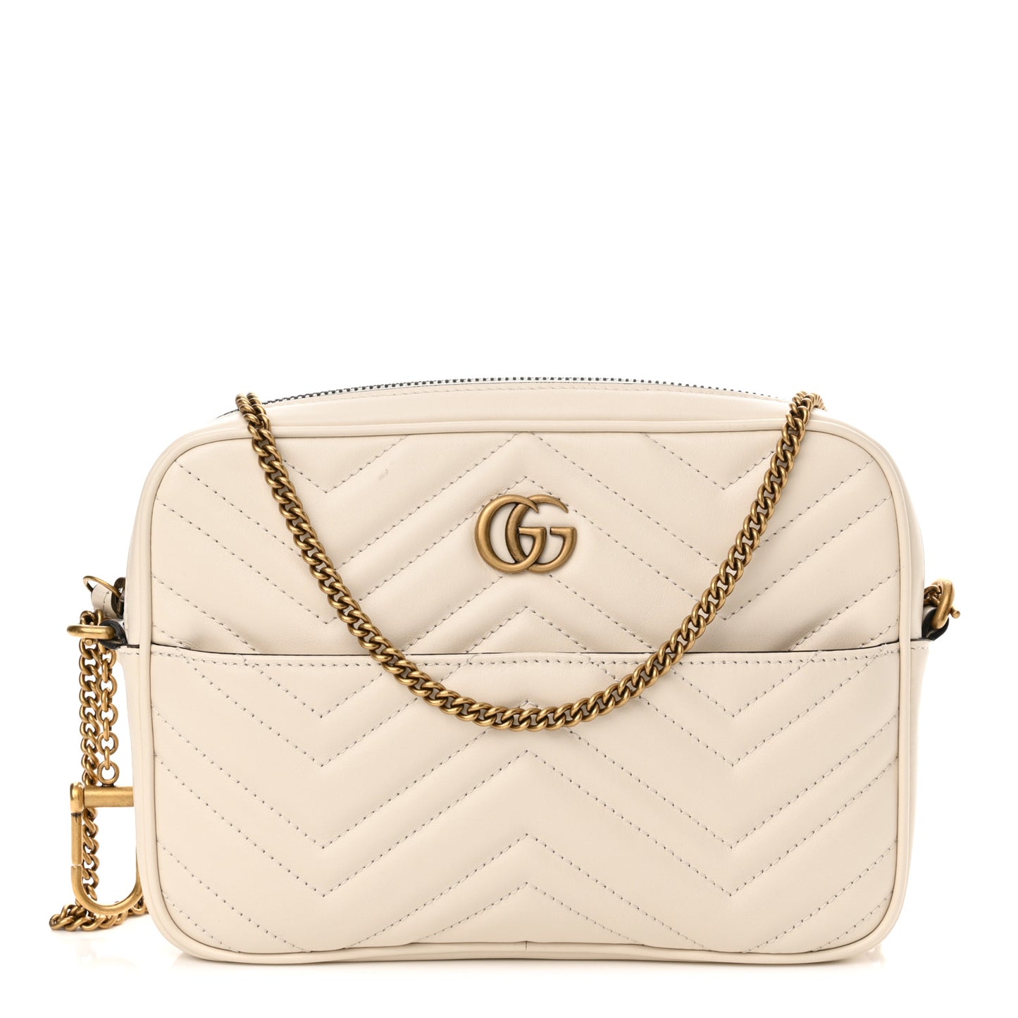 Calfskin Matelasse GG Marmont Multi-Use Mini Bag 85 34 Black Perfect Pink Mystic White