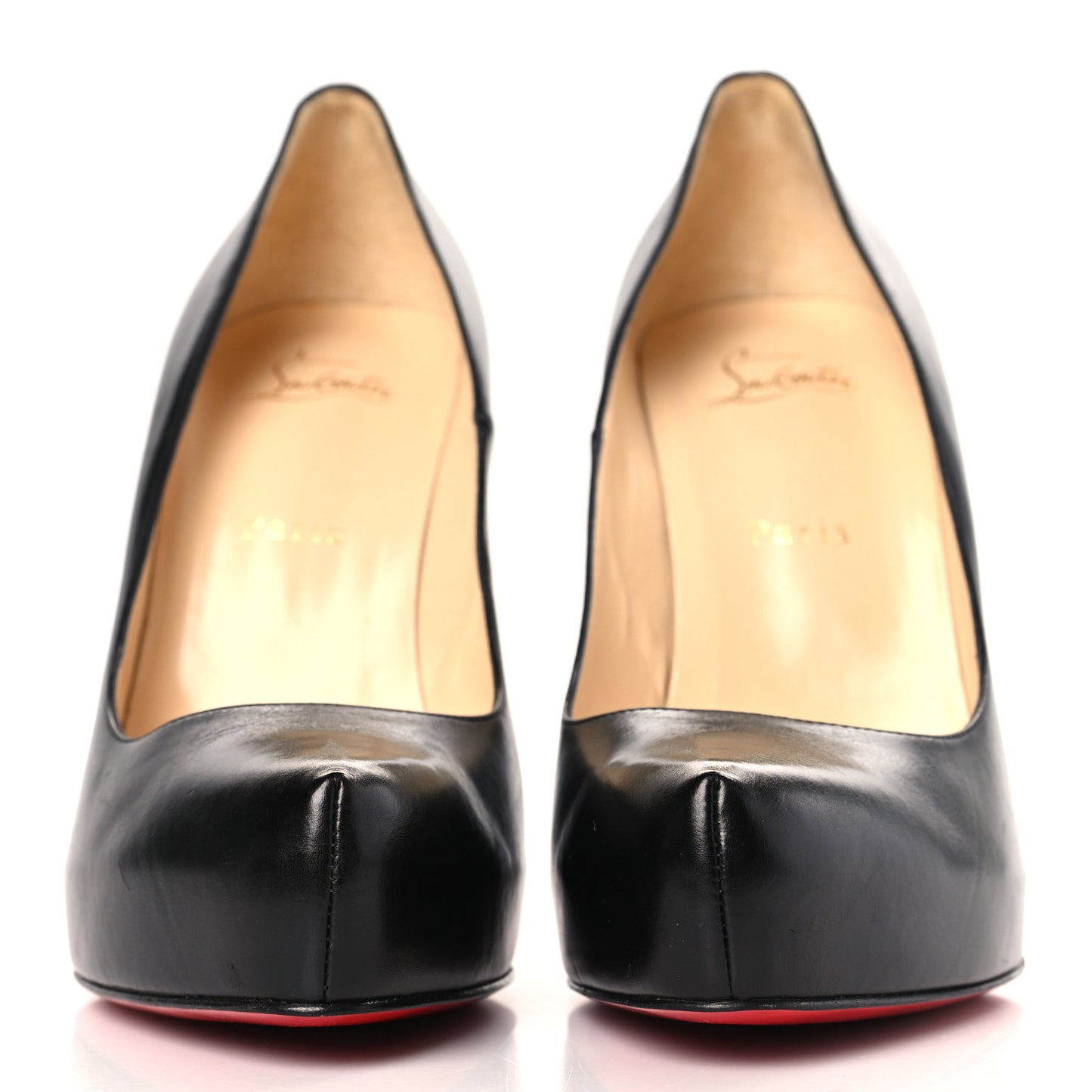 Calfskin Rolando Zip 120 Pumps 40.5 Black