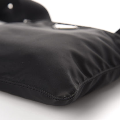 Prada Nylon Vela Small Flat Messenger Bag Black 9 of 10