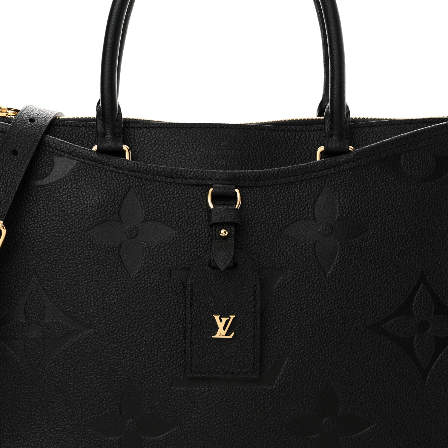 Louis Vuitton Empreinte Monogram Giant Trianon MM Black 7 of 9