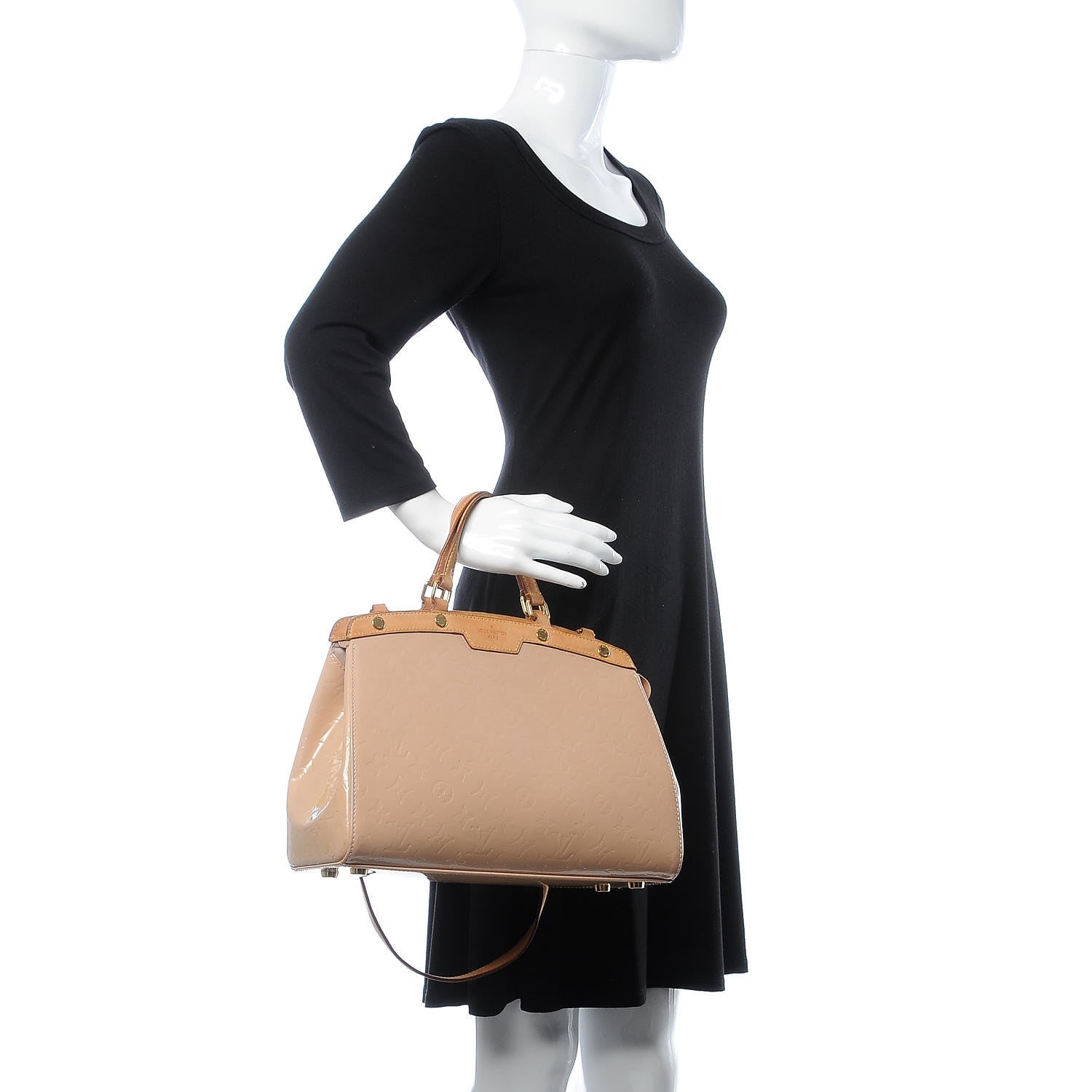 Louis Vuitton Vernis Brea MM Rose Angelique 3 of 16