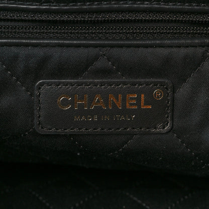 Chanel Wool Tweed Quilted Chanel 22 Black Multicolor 7 of 10