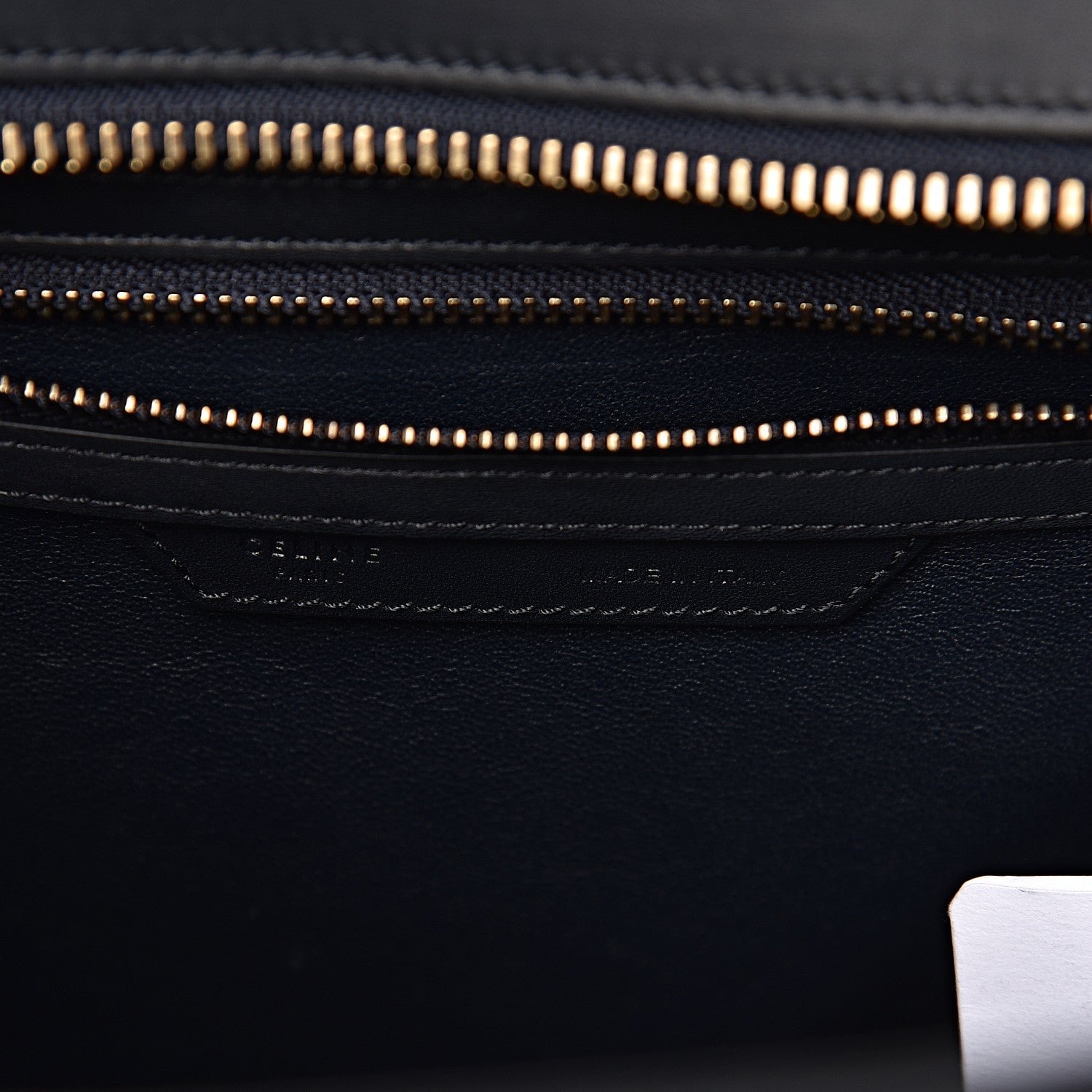 Celine Smooth Calfskin Striped Canvas Micro Luggage Multicolor 7 of 16