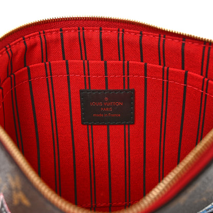 Louis Vuitton Monogram World Tour Neverfull MM GM Pochette 5 of 13