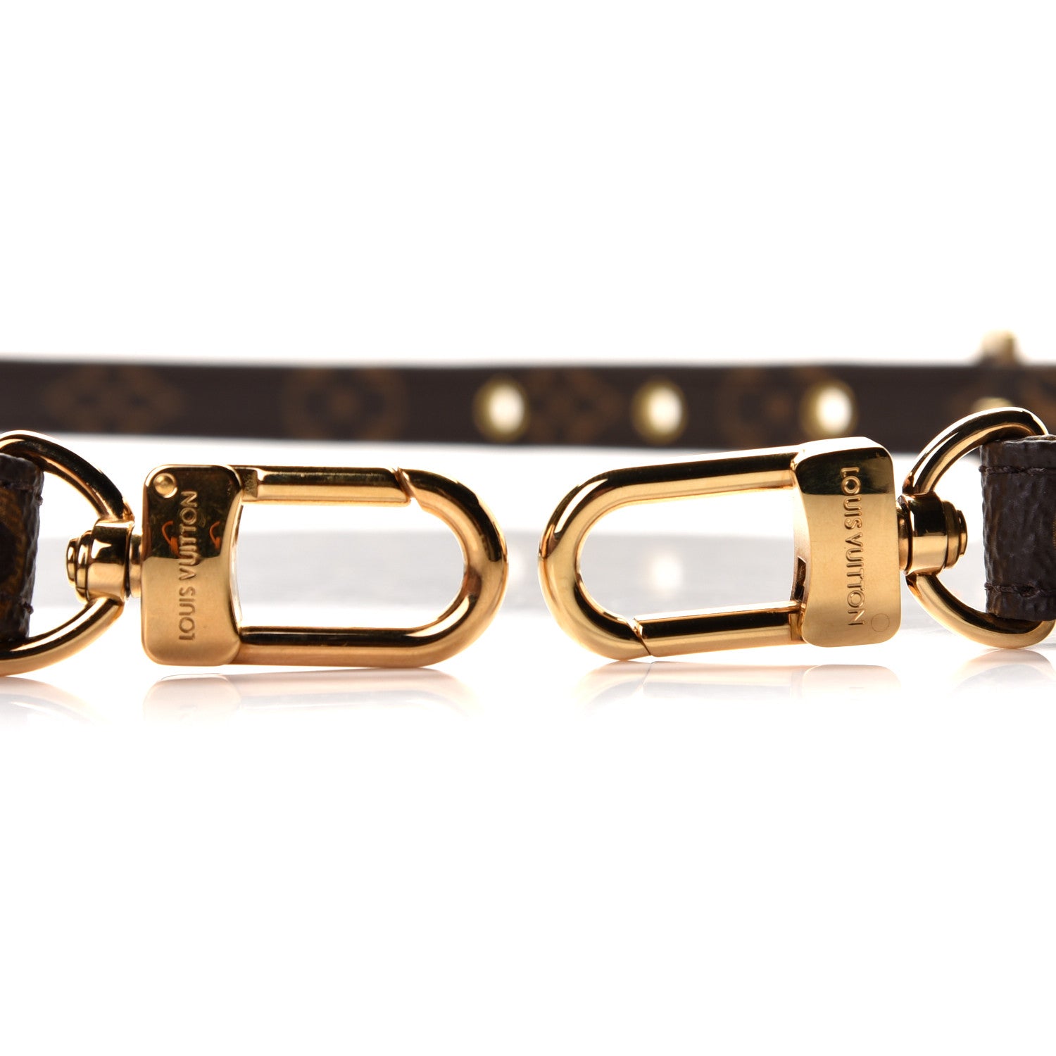 Louis Vuitton Monogram 16mm Adjustable Shoulder Strap 2 of 4