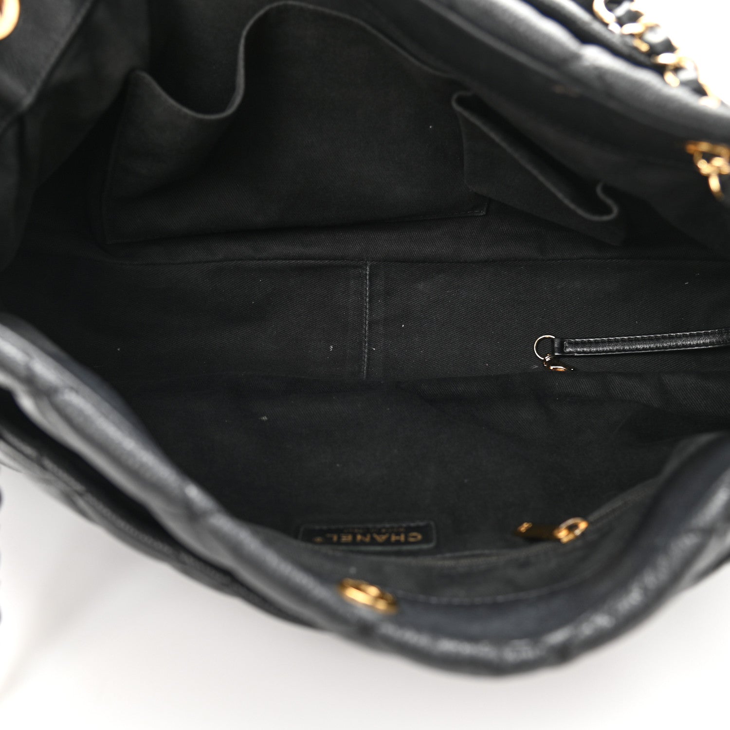 Chanel Caviar Quilted Timeless CC Soft Tote Black 5 of 16