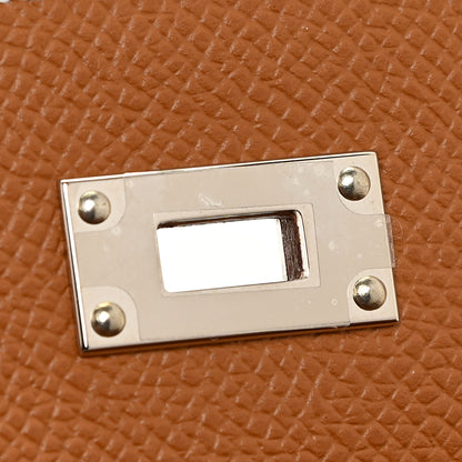 Hermes Epsom Kelly Wallet To Go Gold 10 of 12