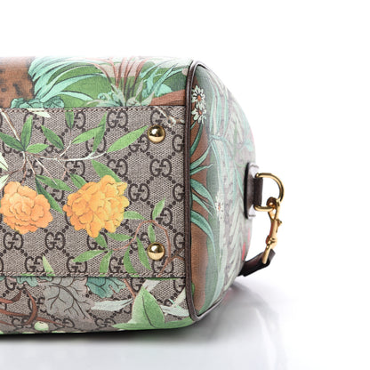 Gucci GG Supreme Monogram Tian Medium Boston Beige Multicolor New Acero 9 of 9