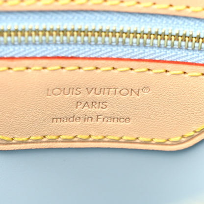 Louis Vuitton Damier Azur Braided Speedy Soft 30 Bleu Olympe 6 of 9