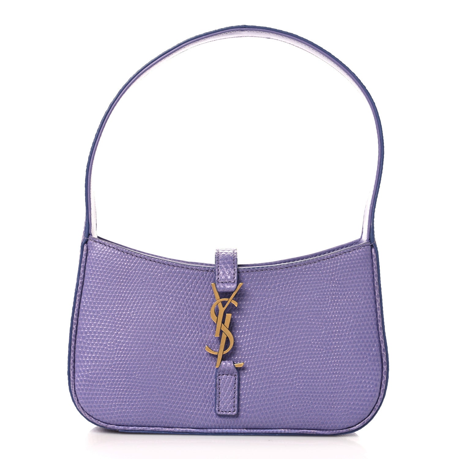 Saint Laurent Lizard Le 5 A 7 Mini Hobo Lilac 1 of 11