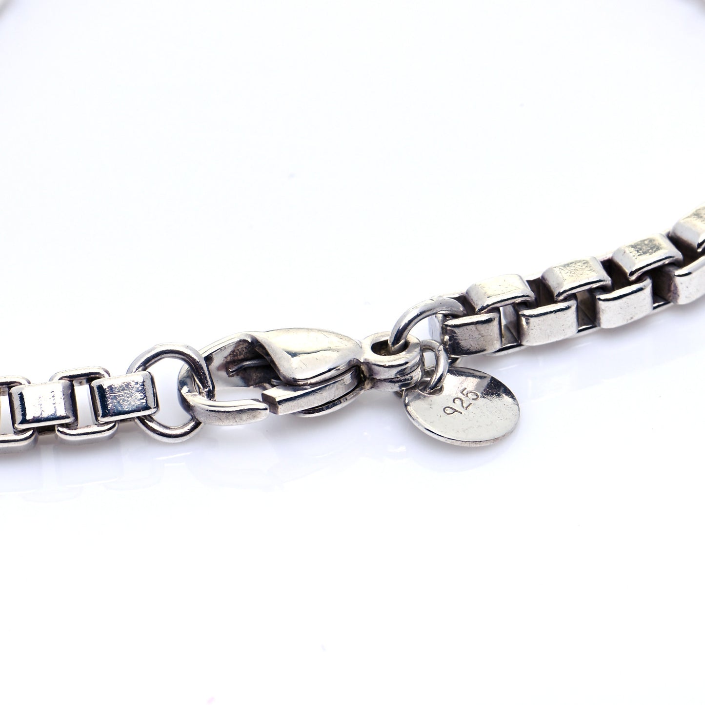 Sterling Silver 4mm Venetian Link Bracelet