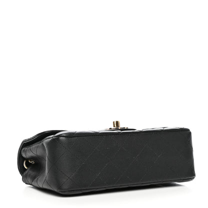 Chanel Caviar Quilted Mini Rectangular Flap Black 4 of 12